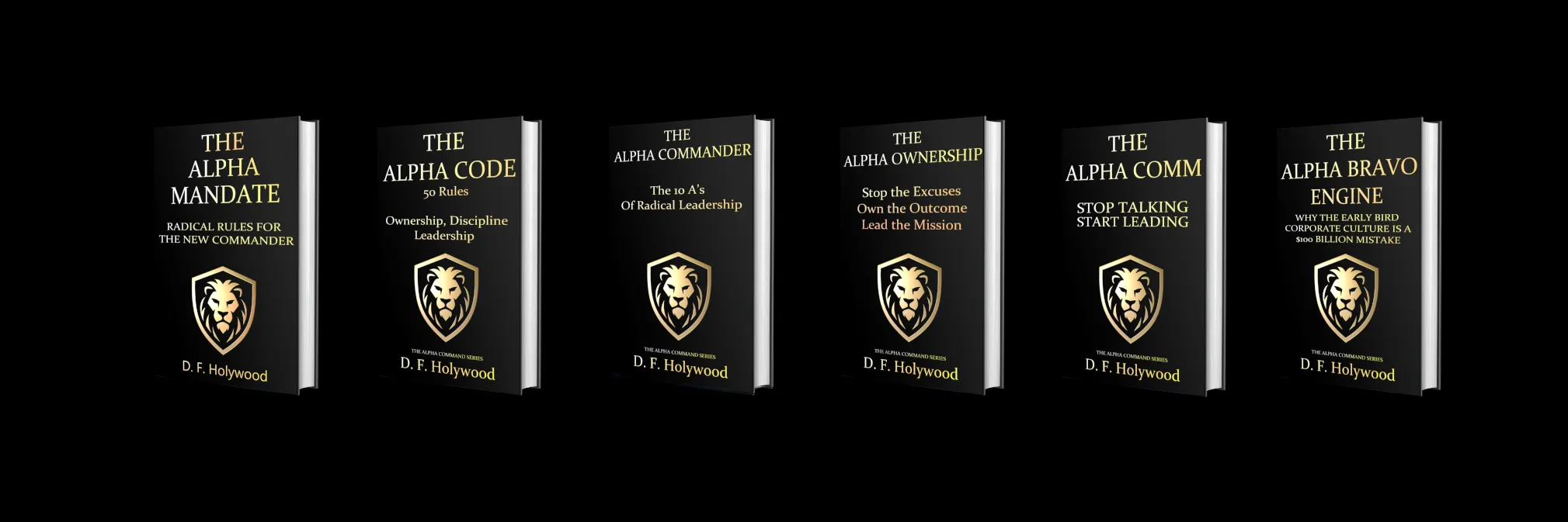 The Alpha Commander 6 Books on Amazon